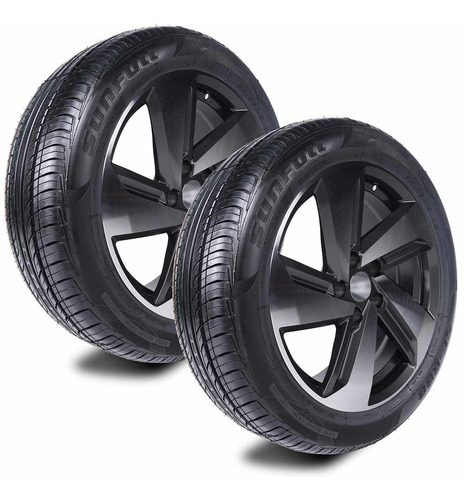 Paq 2 Llanta 195/50r15 82v Sunfull Sf-688