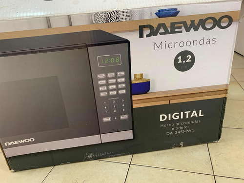 Horno Microondas Digital Daewo Modelo Da-34smw1