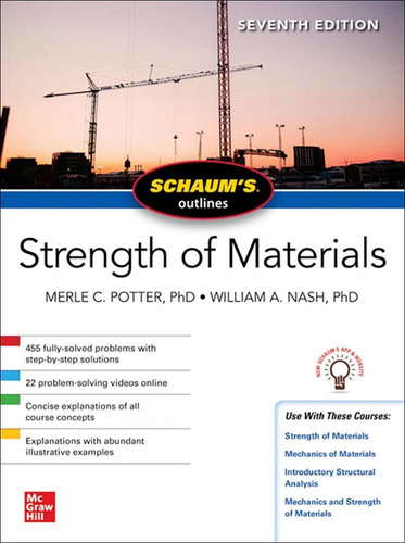 Libro Schaum's Outline Of Strength Of Materials, Seventh E