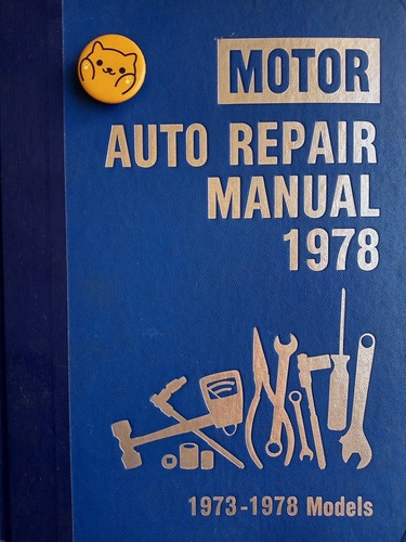 Libro Motor Auto Repair Manual 1978 L. C. Forier 106e5