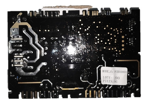 Imagen 2 de 3 de Plaqueta Potencia Lavarropas Candy Evo 1283 D-12 Rp