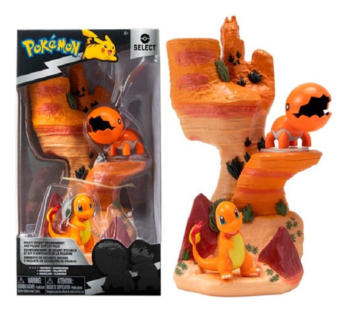 Jazwares Pokemon Rocky Desert Environment Select