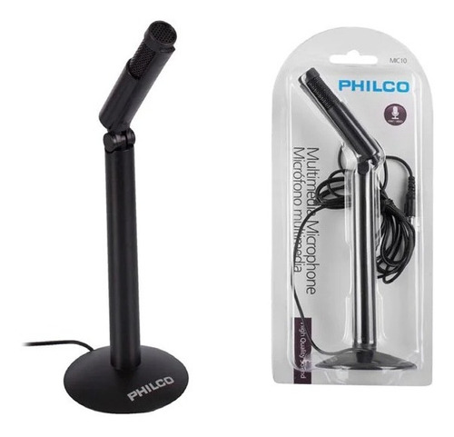 Micrófono Multimedia Para Pc Philco Mic-10