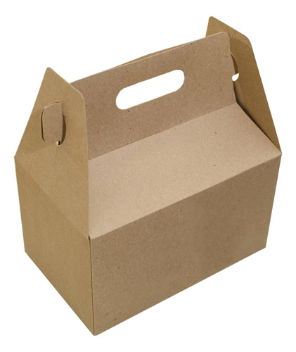 Caja Lonchera Kraft Comida Delivery X20 Unidades 22x12,5x15