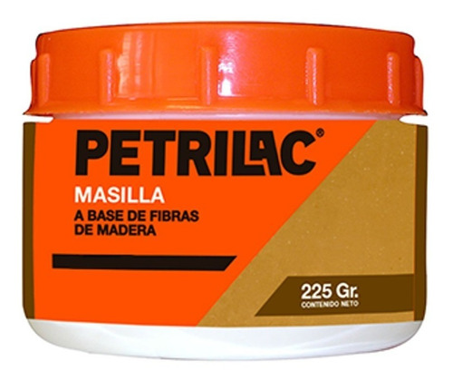 Masilla Para Madera Petrilac 225 Grs - Varios Colores