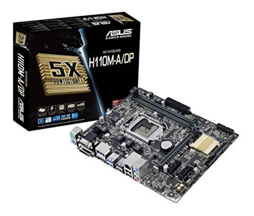 Placa Madre Asus Micro Atx Ddr4 Lga 1151 Placas Base H110m-a