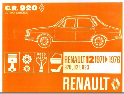 Renault 12 1971-1976 Manual De Despiece