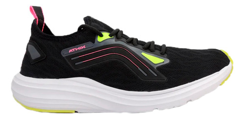 Zapatillas Athix Running Mujer Berry Negro Cli