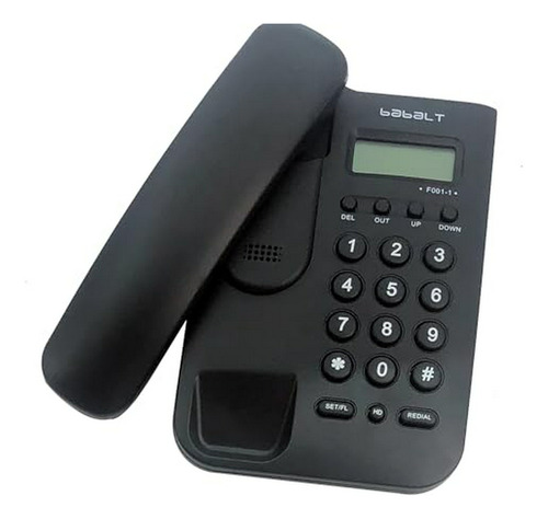 Teléfono Básico Con Identificador De Llamadas, Pantalla Lcd