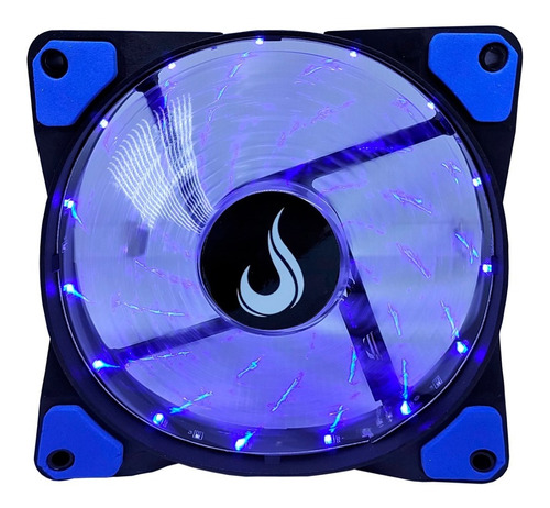 Cooler Gamer Fan Rise Mode Wind Led Azul Galaxy