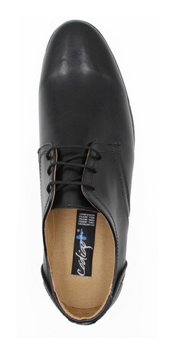 Imagen 3 de 6 de Zapato Oficina Formal Calzado Casual Original Negro (a61)