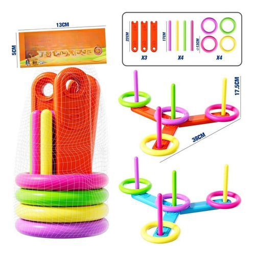 Juego De Juguetes De Lanzamiento De Anillos Para Niños,