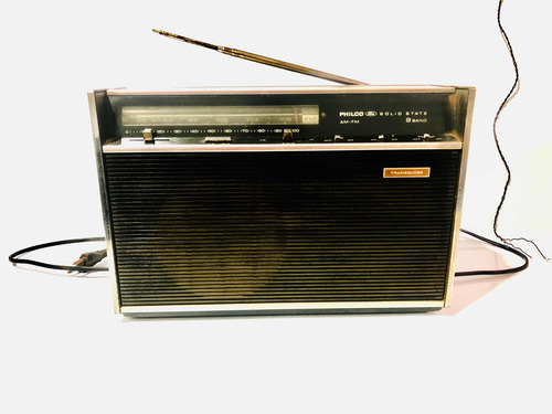 Radio Transglobe Philco Ford Solid State 9 Band Funcionando