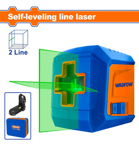 Nivel Laser Luz Verde Autonivelante Wadfow Wle2m02 - L N F