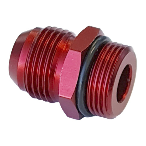 Entre Rosca Aluminio Rojo An10 A M22 X 1.5 Con Oring Ftx