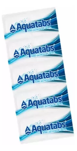 Pastillas potabilizadoras Aquatabs