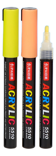2 Set Lapices Acrilicos Jupai 36 Colores 4mm