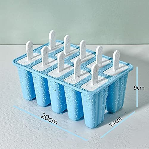 Moldes De Paletas De Silicona De Color Azul