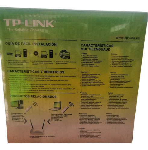 Paquete De 2 Pzs De Adaptador Usb Inalámbrico