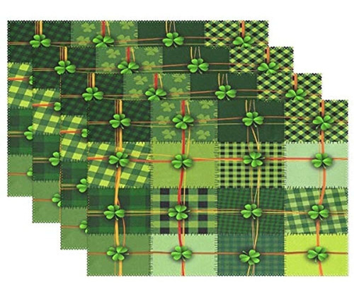 Woor Patchwork St Manteles Individuales Para Mesa De Comedor