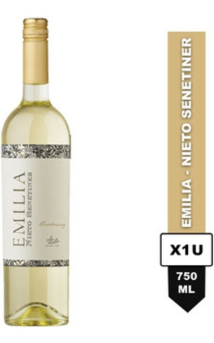 Vino Blanco Emilia Chardonnay 750cc Bodega Nieto Senetiner