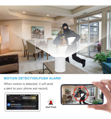 Bocinas Bluetooth Con Control Remoto Wifi De Minicámara
