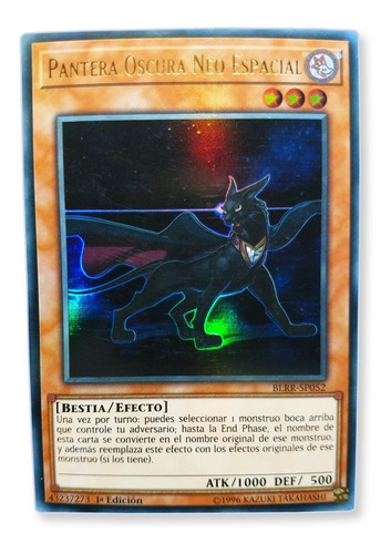 Yugi-oh! Neo-spacian Dark Panther Blrr-en052 Ultra