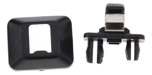 Visera Parasol Clip Hook Holder Para A3 A4 Q3 Q5 Negro 2
