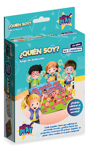 Juego De Mesa ¿quien Soy? Adiviname Lest Play