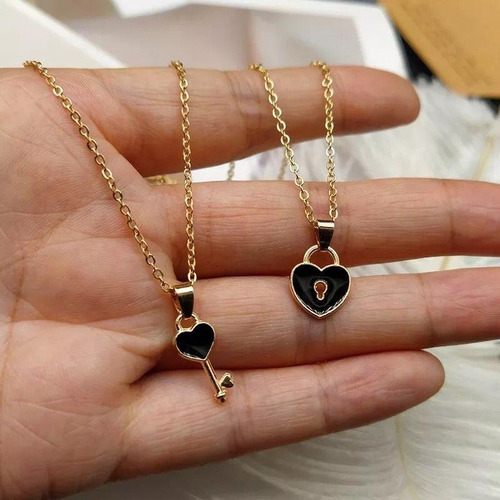 Collar Para Parejas Amor Love Llave Corazón Compromiso | Cuotas sin interés Collar Para Parejas Amor Love Llave Corazón Compromiso | Cuotas sin interés