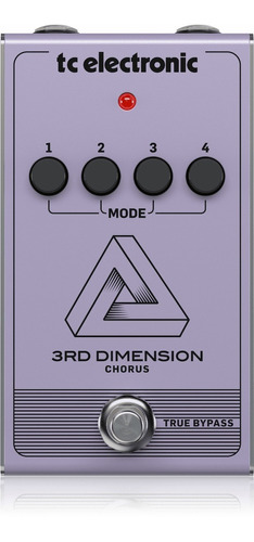 Pedal De Efecto Tc Electronic 3rd Dimension Chorus