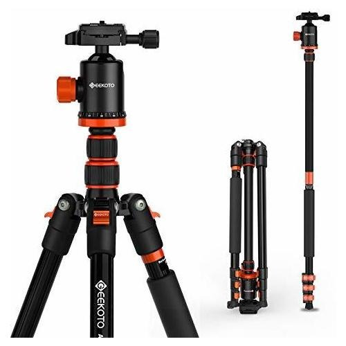 Geekoto TriPod, Camera TriPod For Dslr, Compact Aluminum Tri