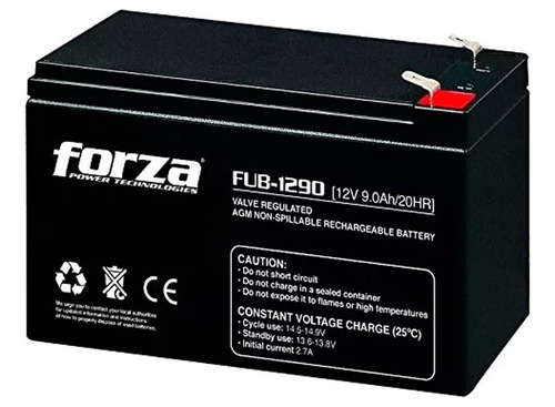 Bateria Forza Para Ups De 12v 9.0ah Fub-1290 Sellada Nueva