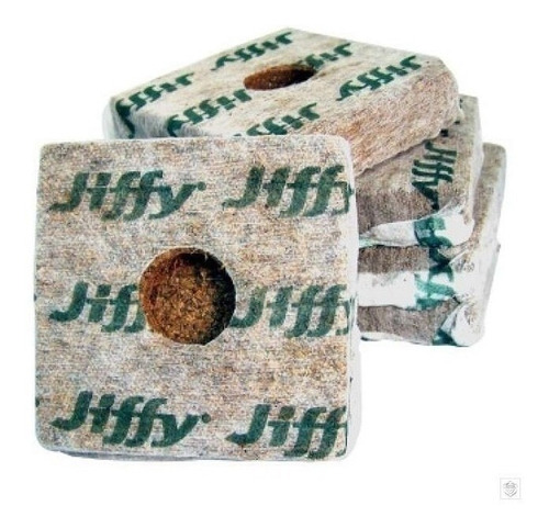 Jiffy Fibra De Coco 8x8cm 436cc X5 Unidades Juanijuana 