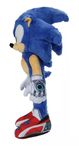 Boneco Sonic Prime Original Plush 33 Cm Importado Eua