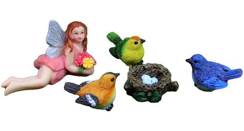 Figuritas De Jardín De Hadas, Accesorios Para Casa De