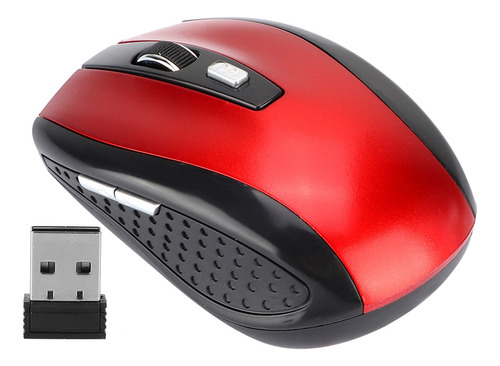 Mouse 6d Ultradelgado, 2,4 G, 1200 Dpi, Usb, Inalámbrico, Er