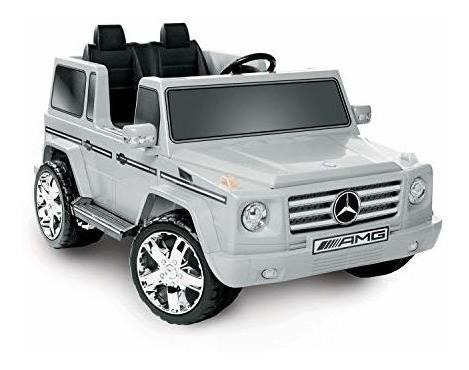 National Products 12v Silver Mercedes Benz G-class Con