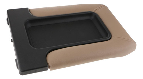 Tapa Reposabrazos Para Coche Carro (color Negro / Gris Beige