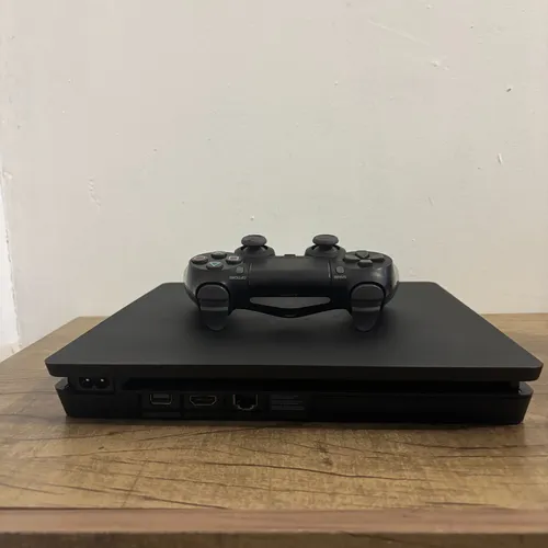 Playstation 4 Slim 1tb Completo + 4 Juegos Inmaculado Negro (Usado)