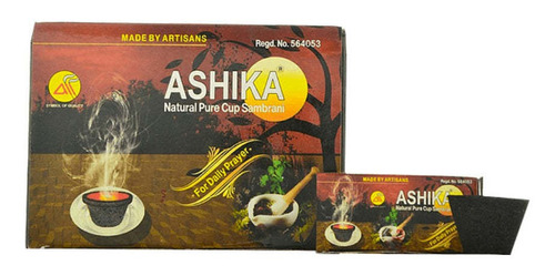 Ashika Carbón + Resina Caja 24 Unidades / Rincon Himalaya