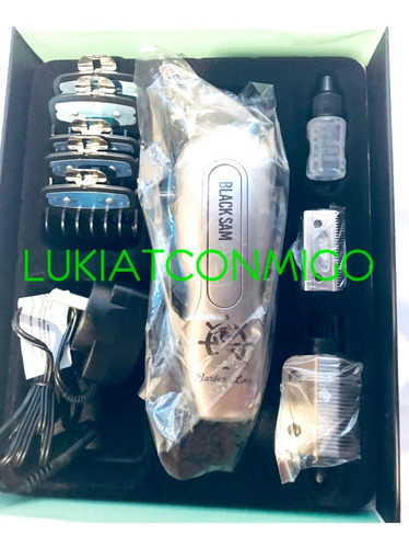 Maquina Profesional Black Sam Inalambrica Hair Clipper Fade