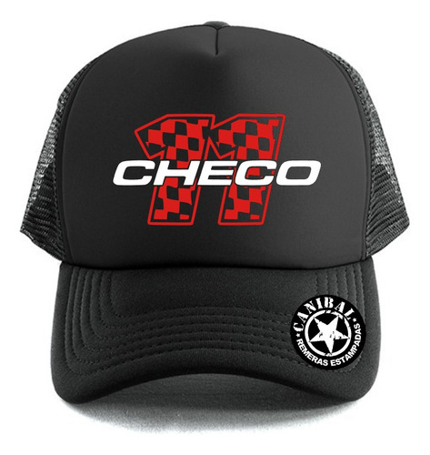 Gorras Trucker Checo Perez Red Bull F1 Remeras Canibal