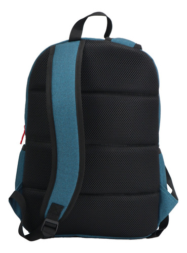 Mochila Kossok Mesh Urbana Reforzada 17l Asfl70 Color Azul Coral Diseño De La Tela Liso