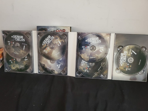 Dvd Serie El Señor De Los Cielos Temporadas 1 Y 2 1° Parte (Usado)
