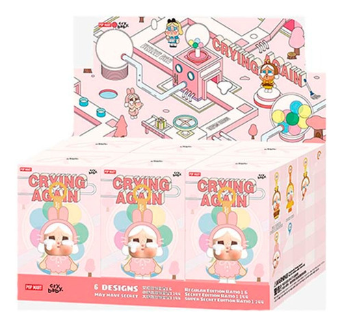 Pop Mart Crybaby Crying Again Mystery Blind Box Original