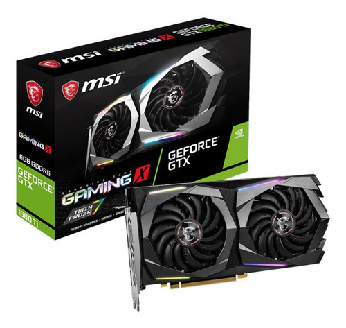 Tarjeta De Video Msi Gtx 1660ti Gaming X 6g