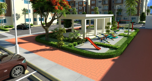 Imagen 2 de 3 de Apartamentos En Plano Con Bono En La Autopista San Isidro Con Area Social.