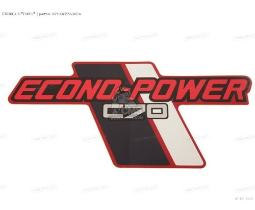 Imagen 1 de 2 de Juego Emblemas Laterales Honda C70 Econopower