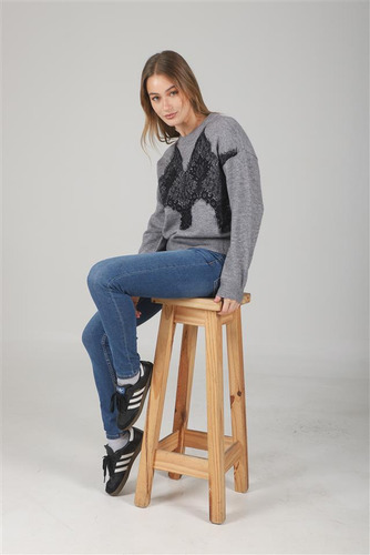 Sweater Premium Zama Bremer C/ Encaje Gul667 Arizona